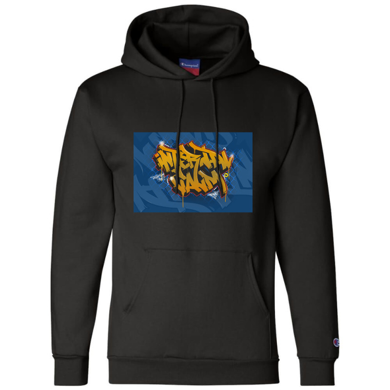 Internal Calm Graffiti Champion Hoodie by geishascessation326 | Artistshot