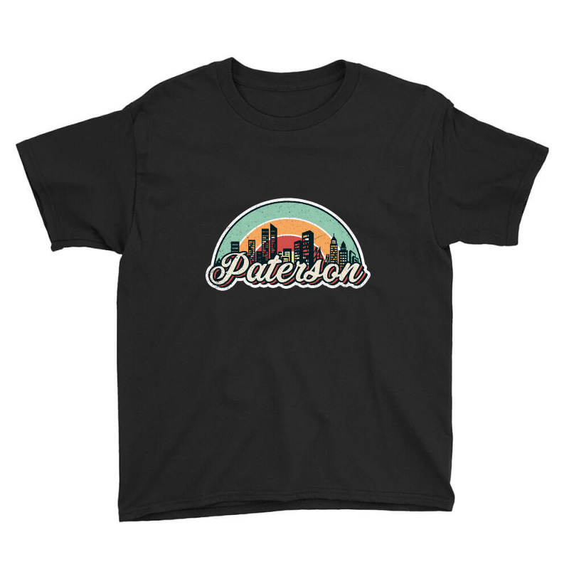 Paterson City Retro Youth Tee by saddestrent378 | Artistshot