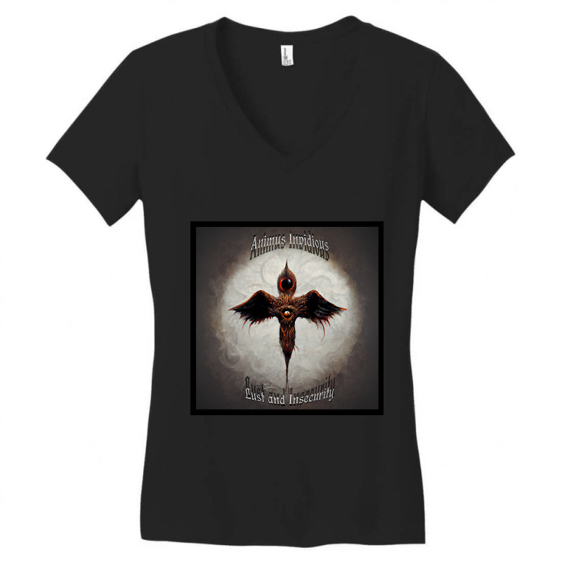 Animus Invidious Lust & Insecurity Women's V-Neck T-Shirt by templetracking23 | Artistshot