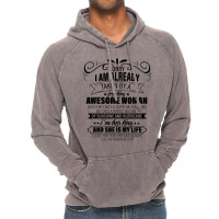 Sorry I Am Already Taken By A Freaking Awesome Woman Gifts  Copy Vintage Hoodie | Artistshot