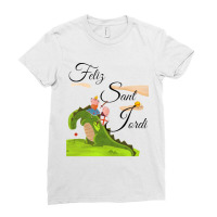 Sant Jordi Ladies Fitted T-shirt | Artistshot