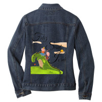 Sant Jordi Ladies Denim Jacket | Artistshot