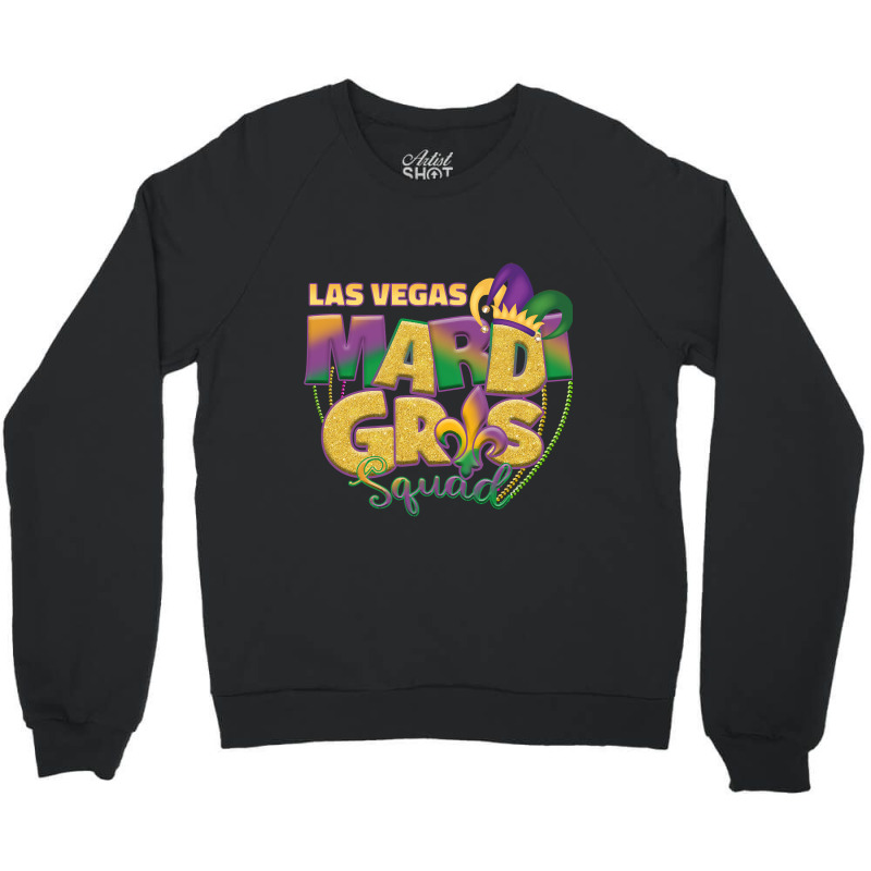 Las Vegas Mardi Gras Crewneck Sweatshirt | Artistshot