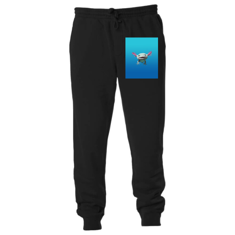 Axolot Smiling Swimming In Caribbean Blue Water Unisex Jogger by jauntdemant049 | Artistshot