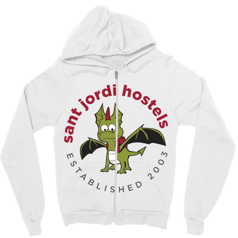 Sant Jordi     (3) Zipper Hoodie by RONALDPOYNTER | Artistshot