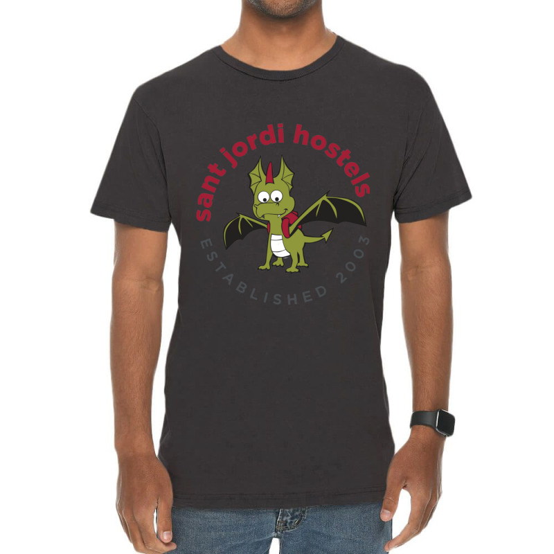 Sant Jordi     (3) Vintage T-Shirt by RONALDPOYNTER | Artistshot