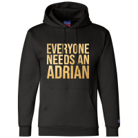 Adrian Name-wyg2j Champion Hoodie | Artistshot