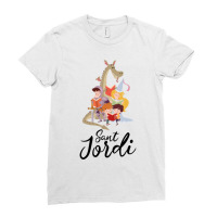 Sant Jordi Ladies Fitted T-shirt | Artistshot