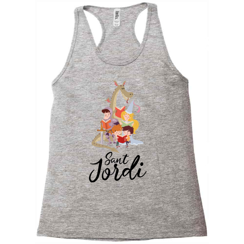 Sant Jordi Racerback Tank by RONALDPOYNTER | Artistshot