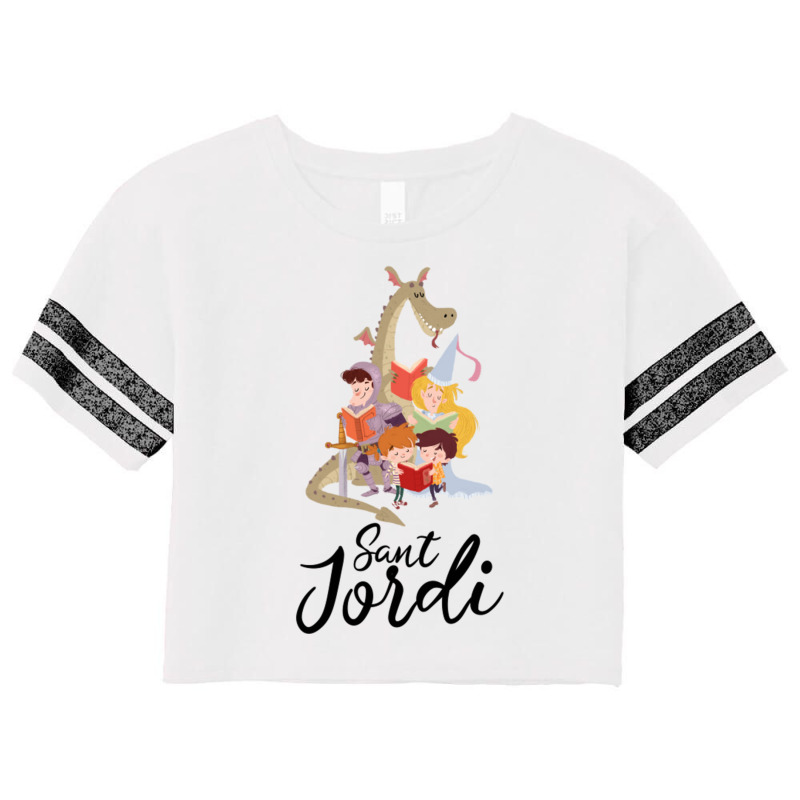 Sant Jordi Scorecard Crop Tee by RONALDPOYNTER | Artistshot