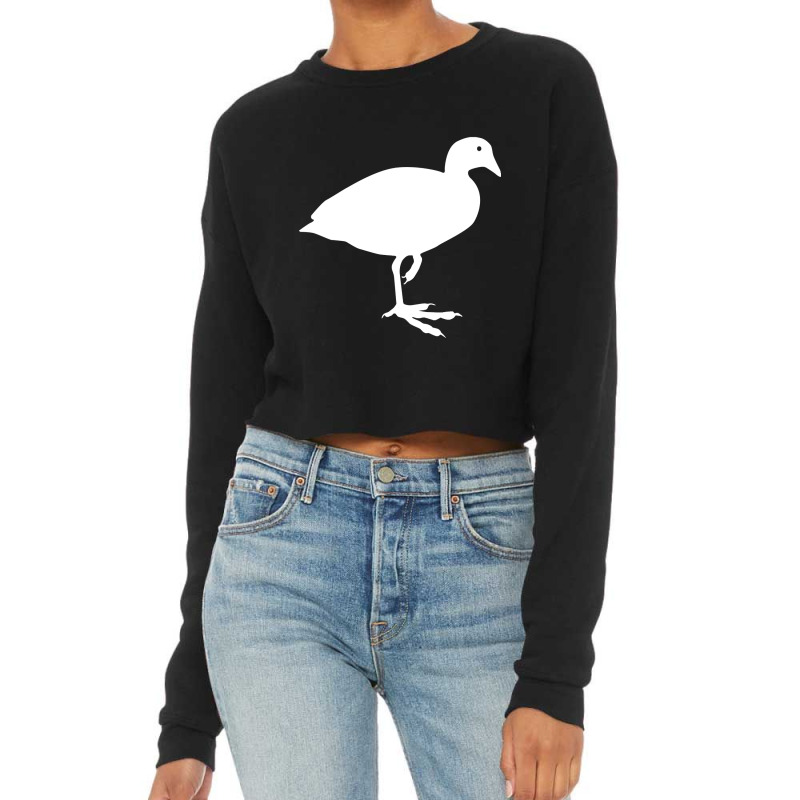 American Coot I Bird I Birding I American Coot Cropped Sweater by stumbledfeatures425 | Artistshot