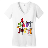 Sant Jordi   (6) Women's V-neck T-shirt | Artistshot