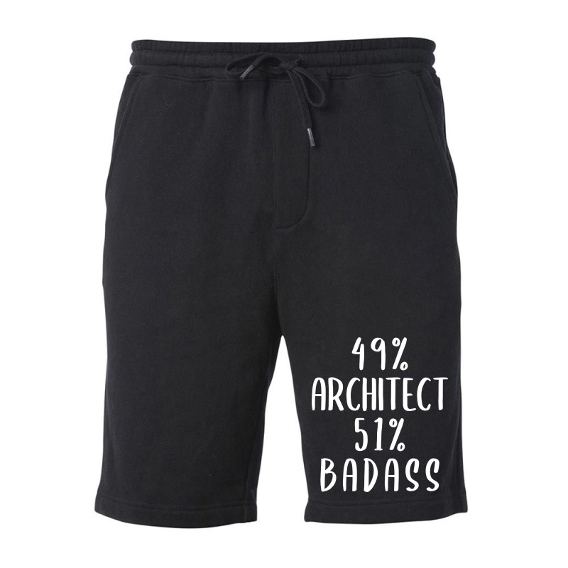 Hot Trend 49% Architect 51% Badass Fleece Short by Jerhogen528 | Artistshot