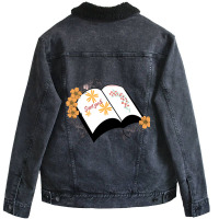 Sant Jordi (2) Unisex Sherpa-lined Denim Jacket | Artistshot