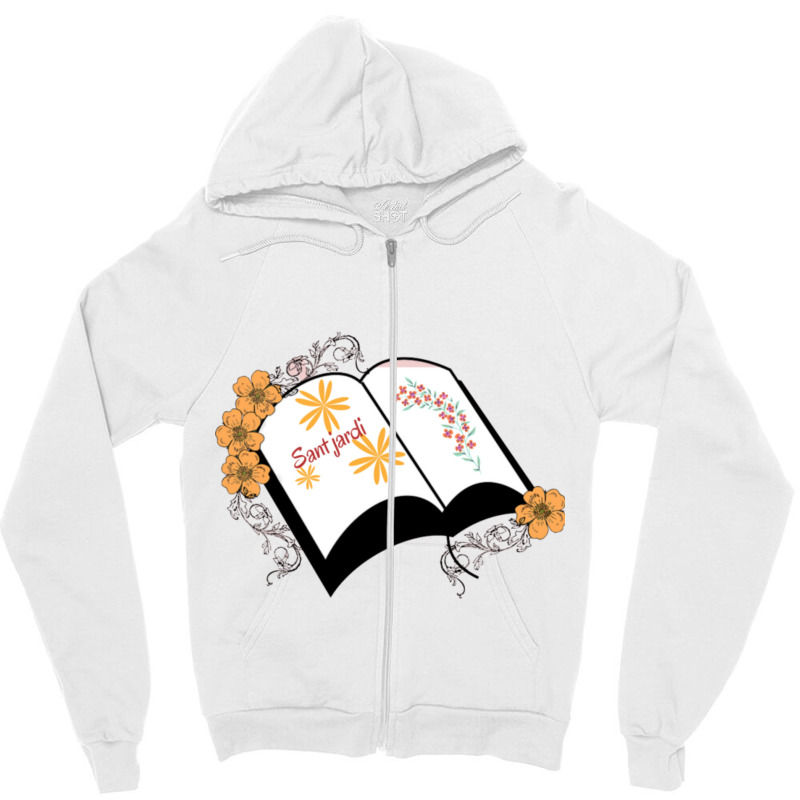 Sant Jordi (2) Zipper Hoodie by RONALDPOYNTER | Artistshot