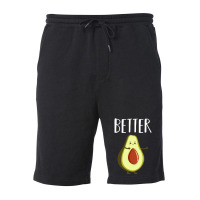 Hot Trend Better Half Avocado Matching Couple Valentine's Day Wedding Fleece Short | Artistshot