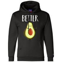 Hot Trend Better Half Avocado Matching Couple Valentine's Day Wedding Champion Hoodie | Artistshot