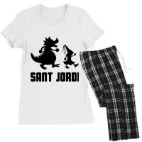 Sant Jordi Case Phone Shirthoodie - S - Gift Happiness Women's Pajamas Set | Artistshot