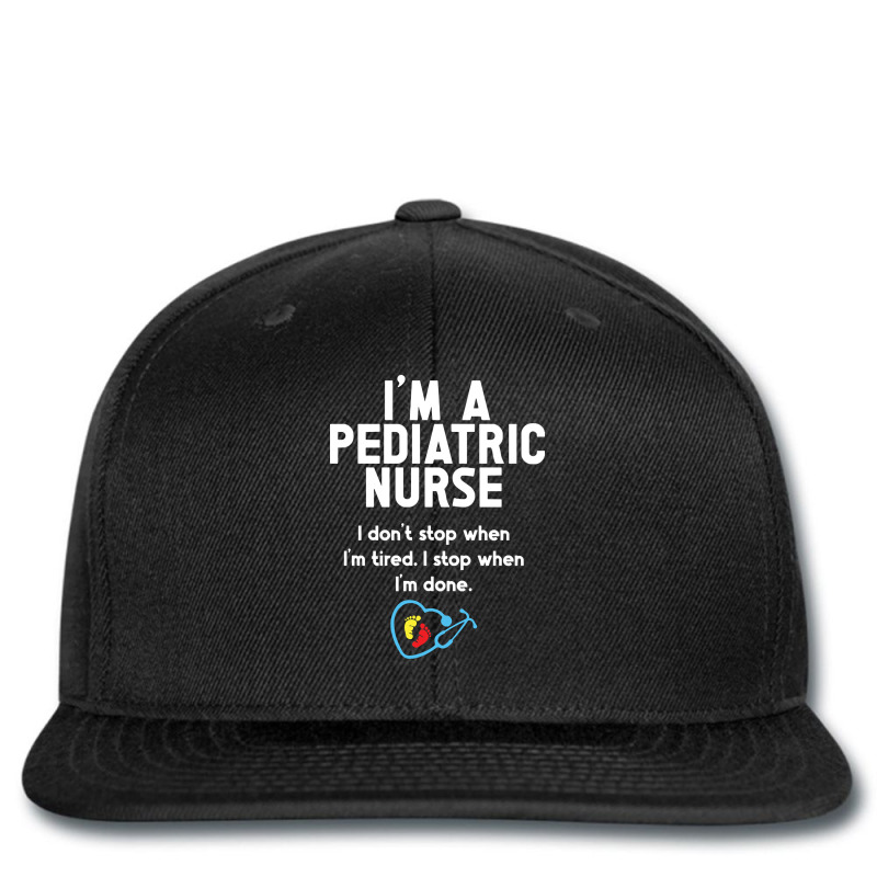 Pediatric Nurse Printed hat by cubicgetting01 | Artistshot