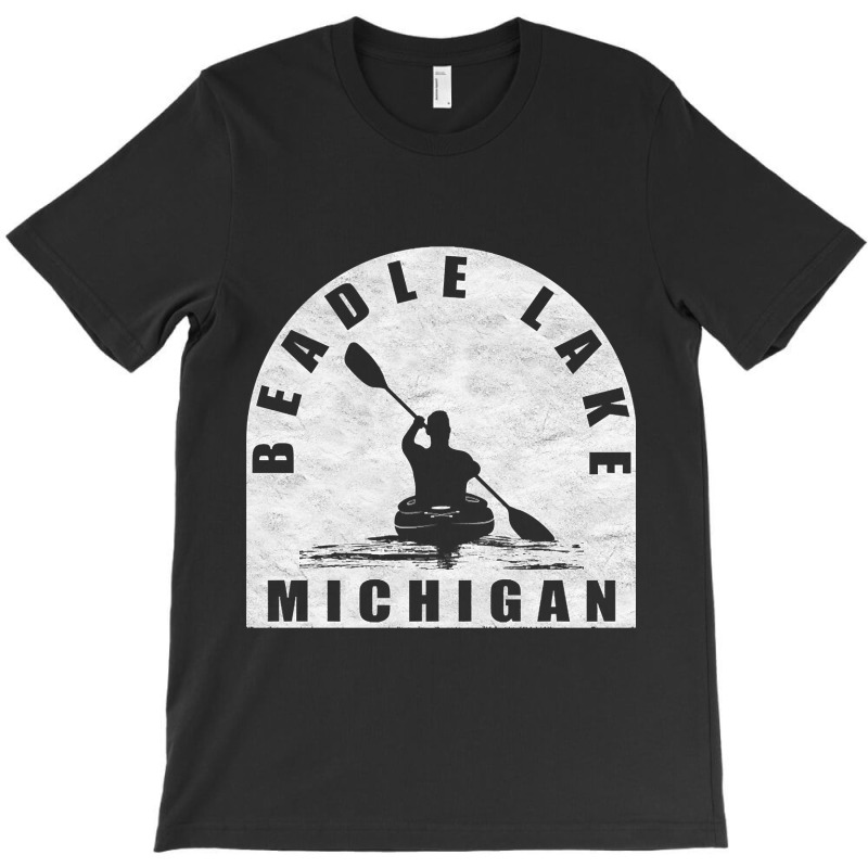 Beadle Lake Kayaking Michigan T-shirt | Artistshot