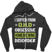 Obsessive Love Homebrewing Homebrew Homebrewer Beer Home Brew Brewing Zipper Hoodie | Artistshot