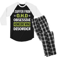 Obsessive Love Homebrewing Homebrew Homebrewer Beer Home Brew Brewing Men's 3/4 Sleeve Pajama Set | Artistshot