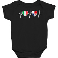 Italy And Panama Panamanian Flag Flags T Shirt Baby Bodysuit | Artistshot