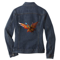 Great Leonopteryx Ladies Denim Jacket | Artistshot