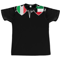 Italy And Kuwait Kuwaiti Flag Flags T Shirt Graphic T-shirt | Artistshot