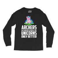 Archery Unicorn Bow Hunting Archer Crossbow Arrow Long Sleeve Shirts | Artistshot