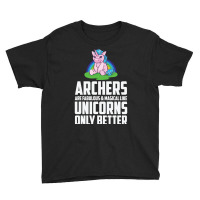 Archery Unicorn Bow Hunting Archer Crossbow Arrow Youth Tee | Artistshot