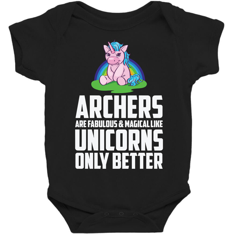 Archery Unicorn Bow Hunting Archer Crossbow Arrow Baby Bodysuit | Artistshot