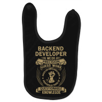 Backend Developer - We Do Precision Baby Bibs | Artistshot