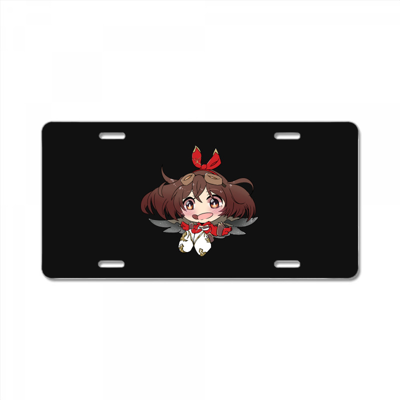 Amber Genshin Chibi License Plate | Artistshot