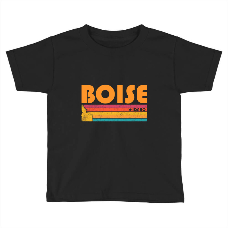 Boise Idaho Vintage Distressed Souvenir-1hzkn Toddler T-shirt | Artistshot