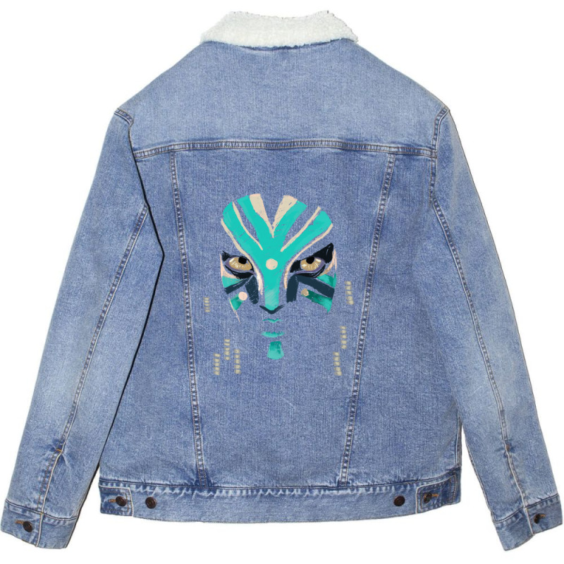 Neytiri 1 Unisex Sherpa-Lined Denim Jacket by Dinh Quan | Artistshot