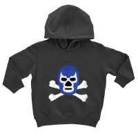 Hot Trend Lucha Libre Blue Mask Cross Bones Mexican Wrestler Toddler Hoodie | Artistshot