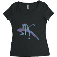 Neytiri Avatar Women's Triblend Scoop T-shirt | Artistshot