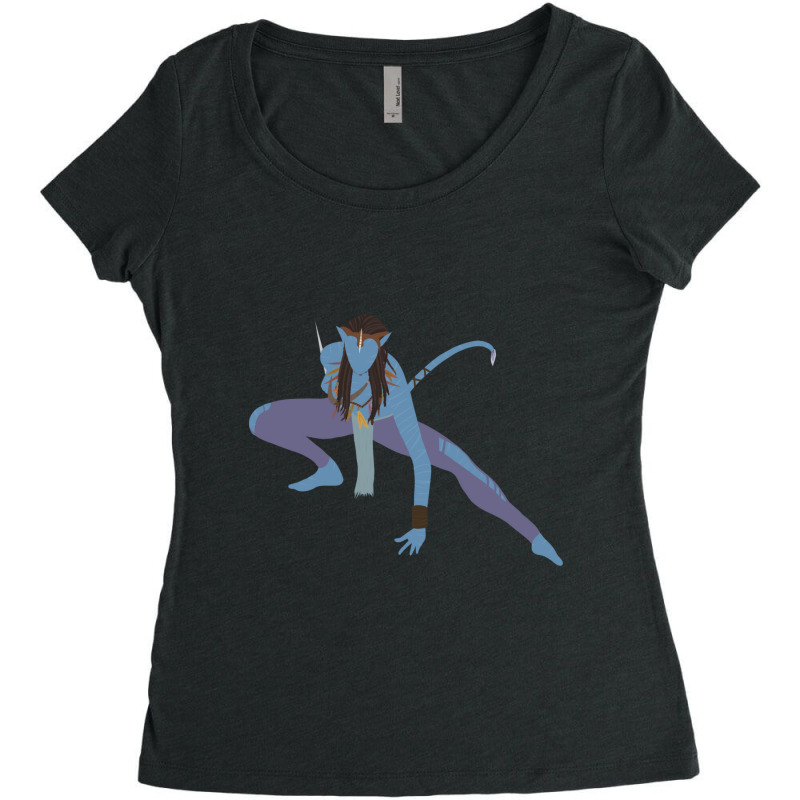 Neytiri Avatar Women's Triblend Scoop T-shirt by Dinh Quan | Artistshot