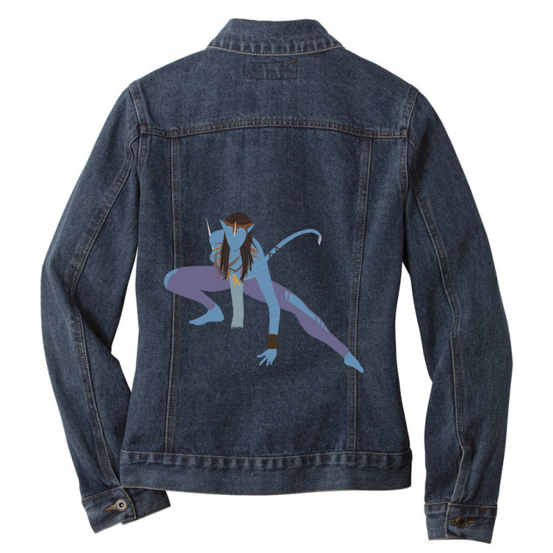 Neytiri Avatar Ladies Denim Jacket by Dinh Quan | Artistshot