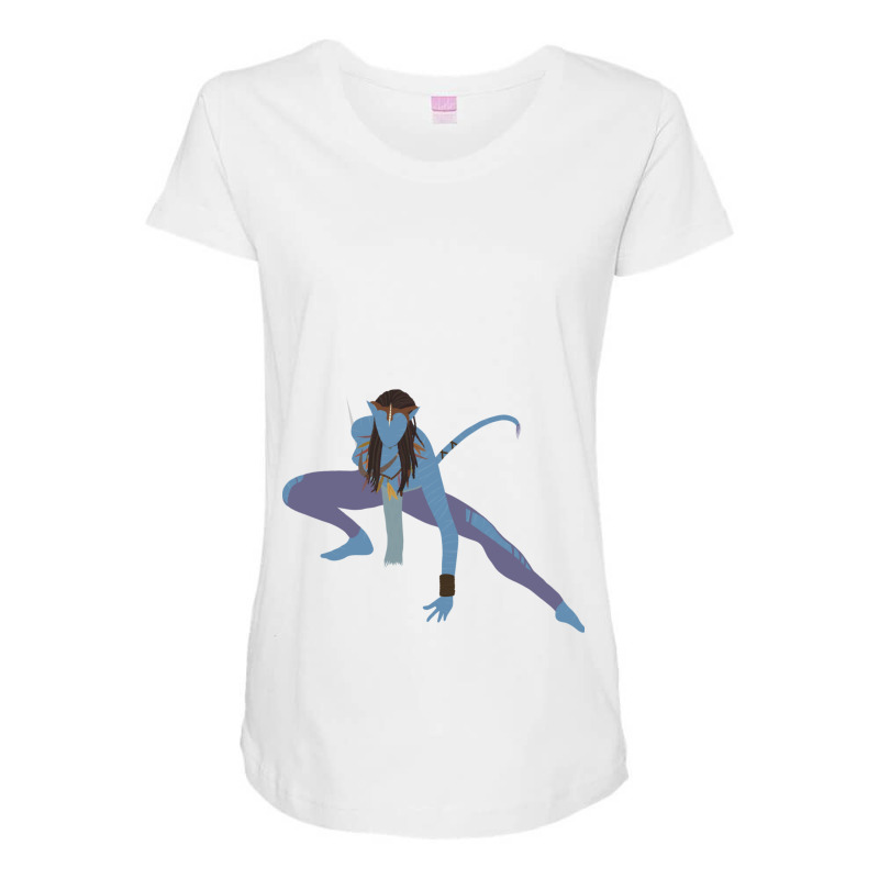 Neytiri Avatar Maternity Scoop Neck T-shirt by Dinh Quan | Artistshot