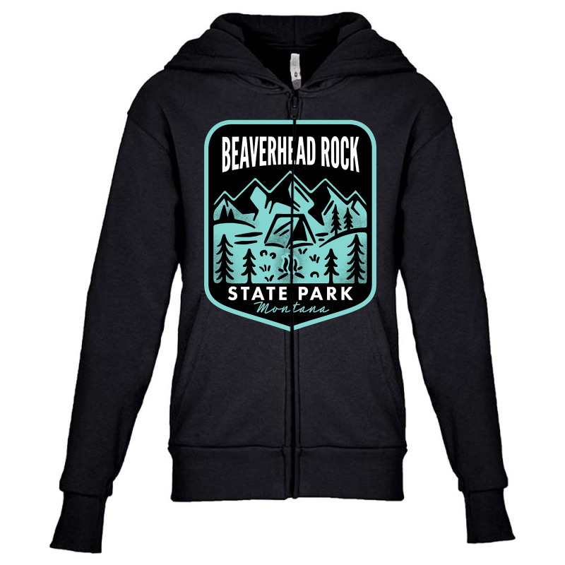 Beaverhead Creek State Park Montana Youth Zipper Hoodie by kayakbetween30 | Artistshot