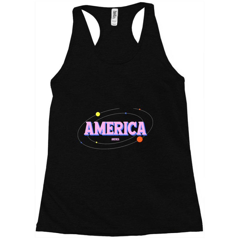 America Soft Rock Racerback Tank by sausagefencing57 | Artistshot