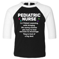 Pediatric Nurse-xwhyx Toddler 3/4 Sleeve Tee | Artistshot