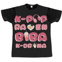 Kpop Ramen Boba And Kdrama Cute Gift 2 Graphic T-shirt | Artistshot