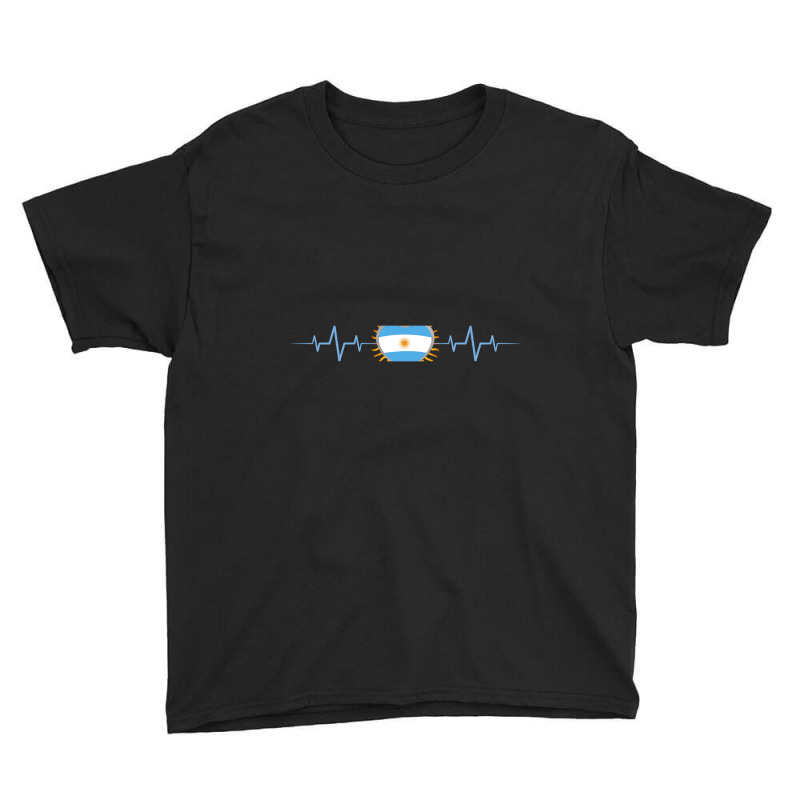 Argentina Heartbeat-ligho Youth Tee | Artistshot