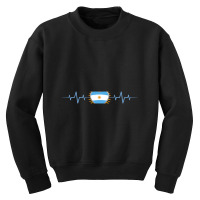 Argentina Heartbeat-ligho Youth Sweatshirt | Artistshot