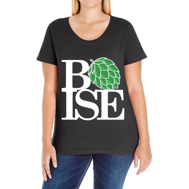 Boise Loves Beer! Ladies Curvy T-Shirt by nuanceteams169 | Artistshot