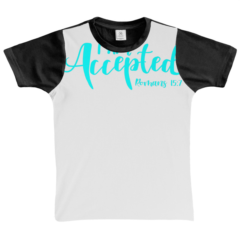 I Am Accepted Romans 15:7 Graphic Youth T-shirt by nootlyricn | Artistshot