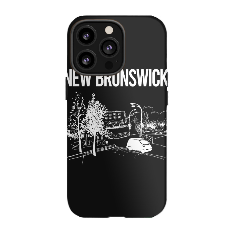 Trending Cityscape Sketch New Brunswick.png Iphone 13 Pro Case | Artistshot